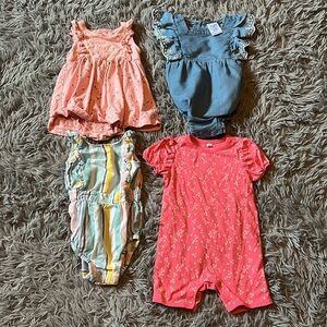 9 month rompers